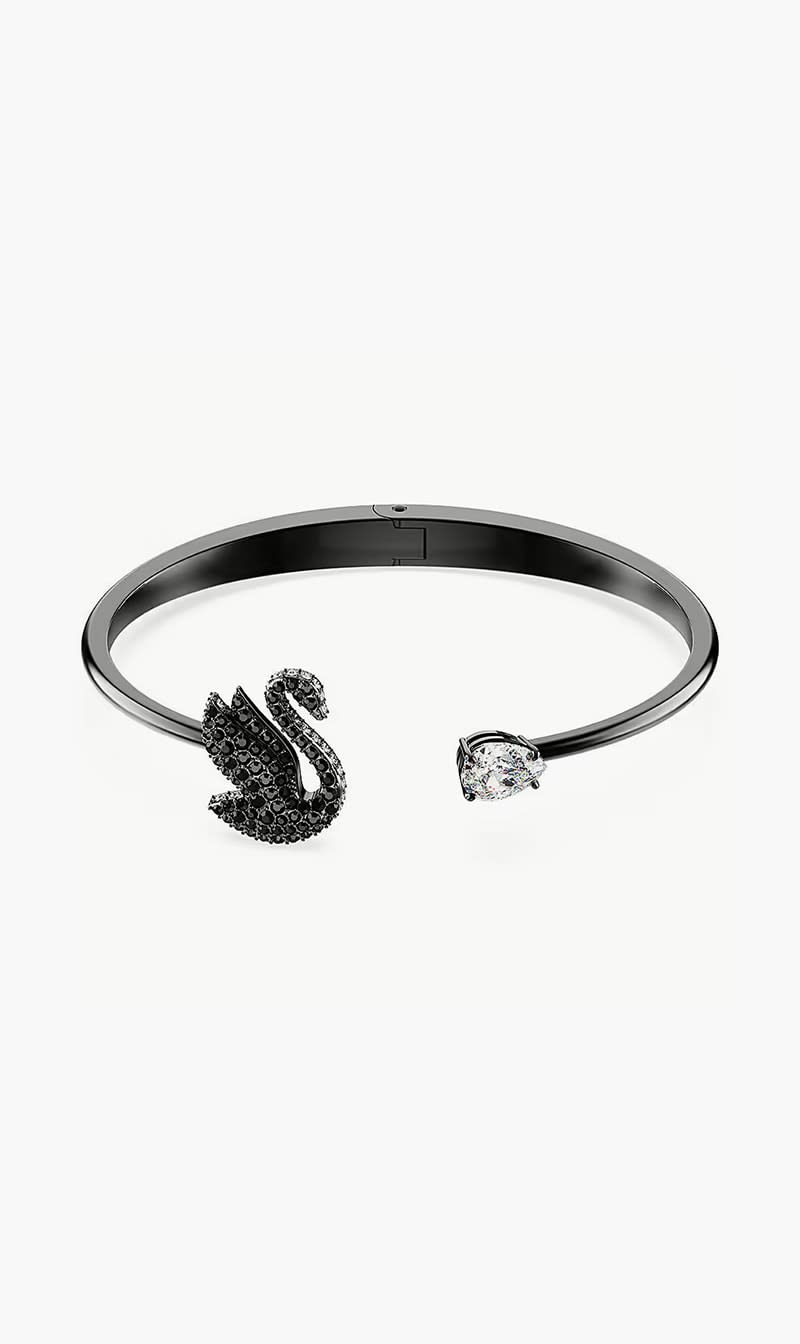 

Swarovski Black Swan Bracelet for Women | The Deal Outlet