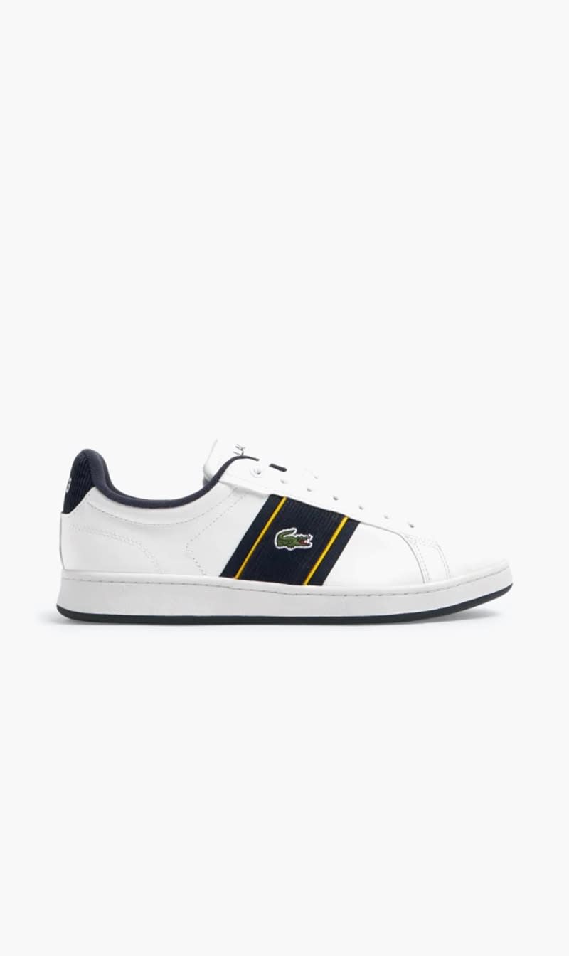 

Lacoste White Carnaby Pro Cgr 2231 Sma Whtnvy for Men | The Deal Outlet