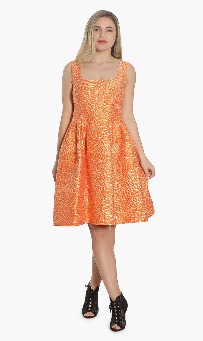 

Paule Ka Cloque Jacquard Dress