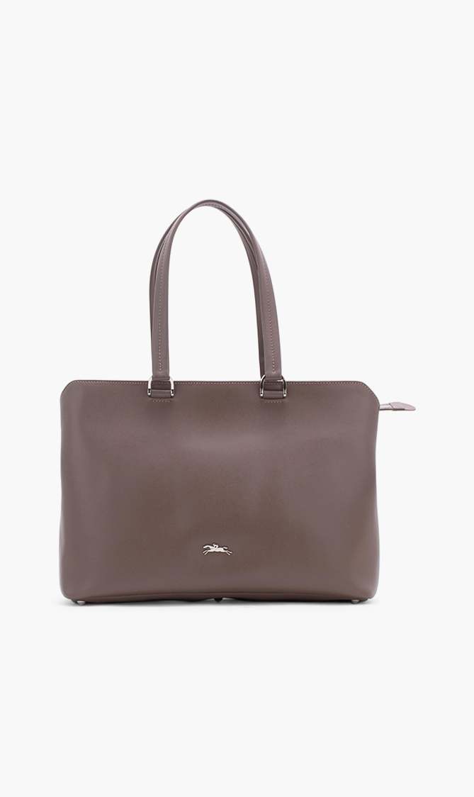 

Longchamp Soft Leather Large Tote Bag