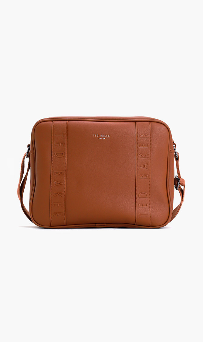

Ted Baker Debossed Leather Crossbody Bag