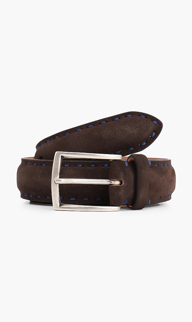 

Jacob Cohen Suede Leather Belt