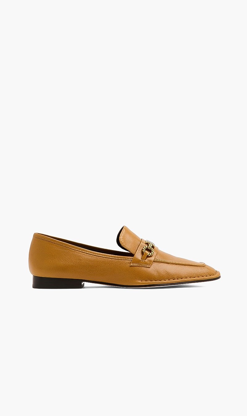 

Tory Burch Brown Fellini Milled Sandal for Women | The Deal Outlet