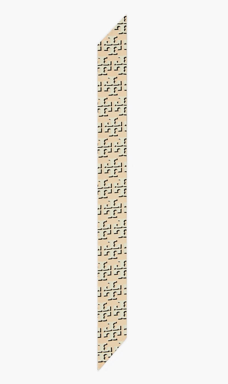 

Tory Burch Pink Offset Logo Ribbon Tie for Women | The Deal Outlet