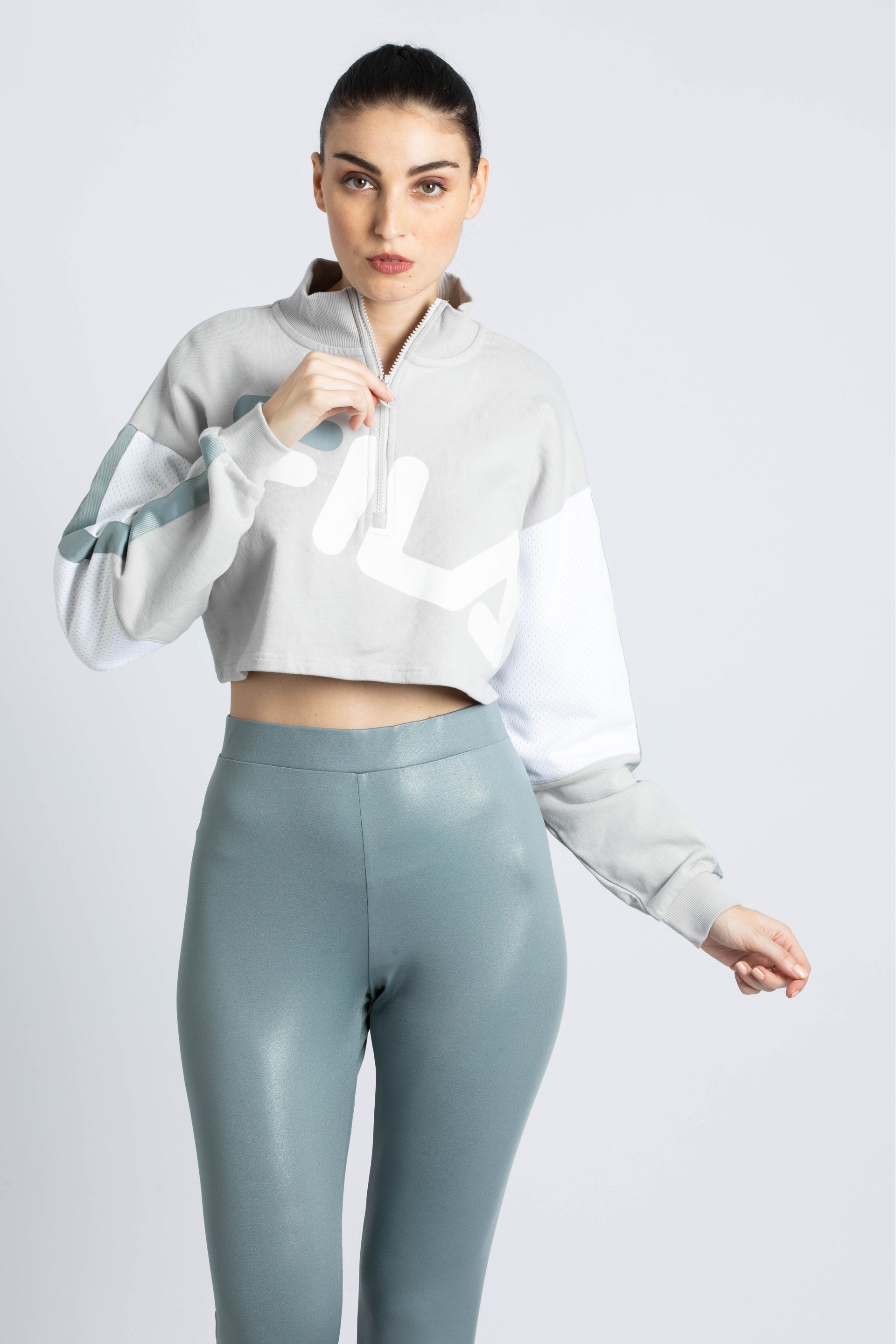 

Fila Kaia Funel Crop Sweatshirt