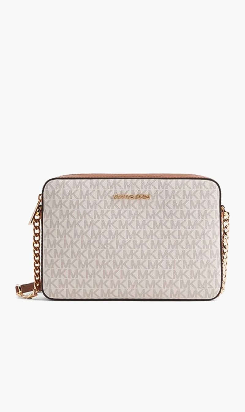 

Michael Kors White Leather Crossbody Bag for Women | The Deal Outlet
