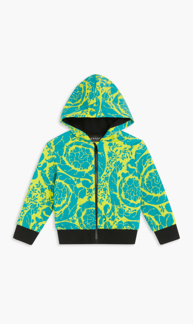 

Sweatshirt Felpa Barocco Silhouette Kids, Green
