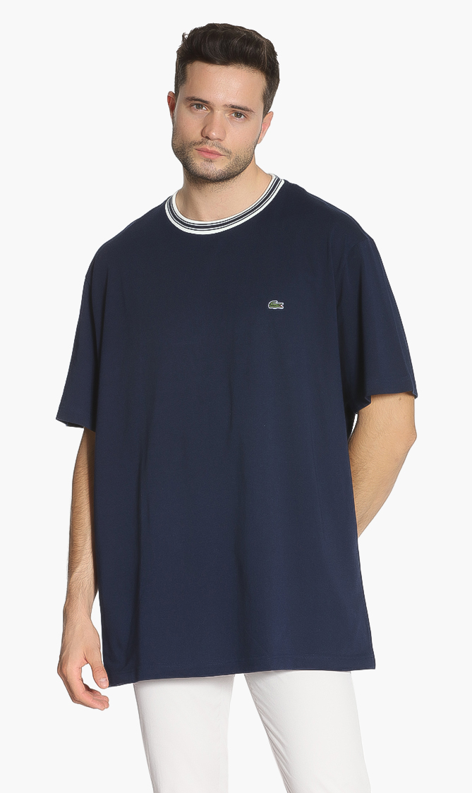 

Lacoste Contrast Crew Neck Regular Fit T-shirt