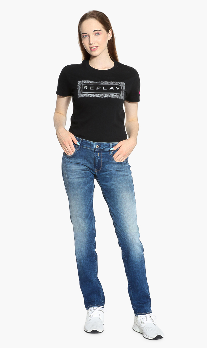 

Rose Stretch Skinny Jeans, Blue