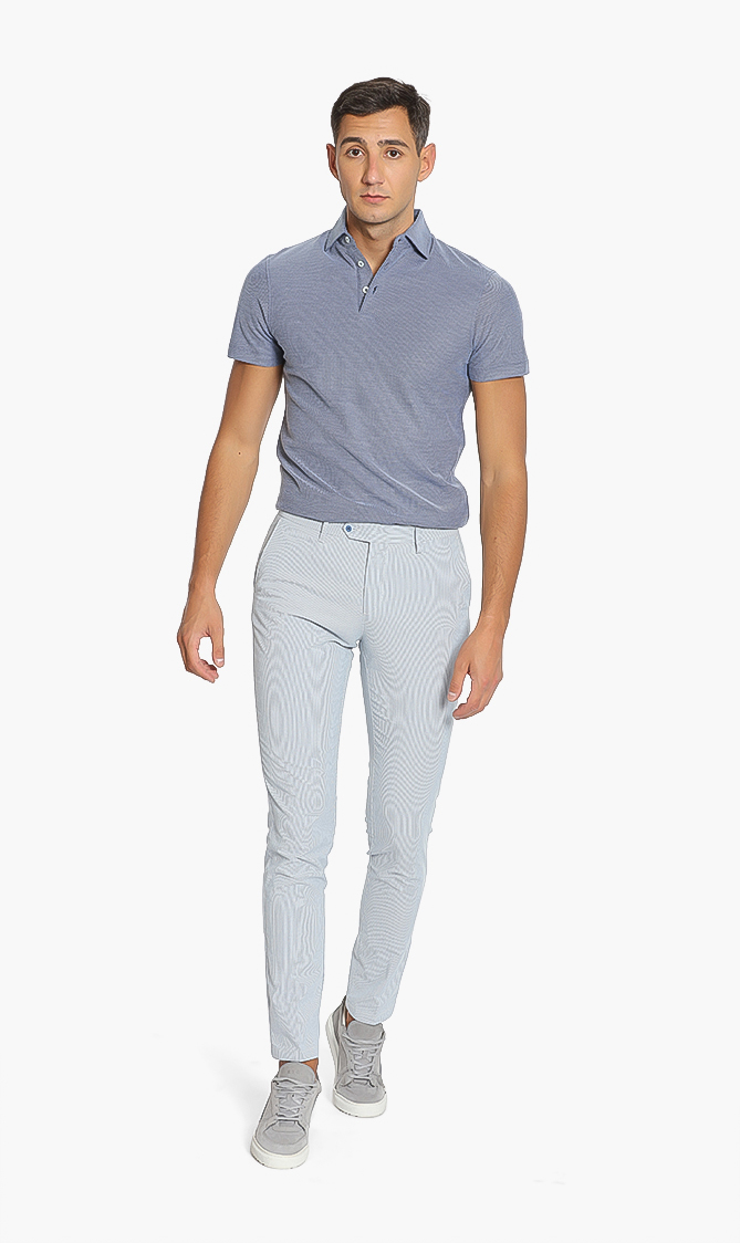 

Hackett London Kensington Slim Preppy Stripes Chino Pants