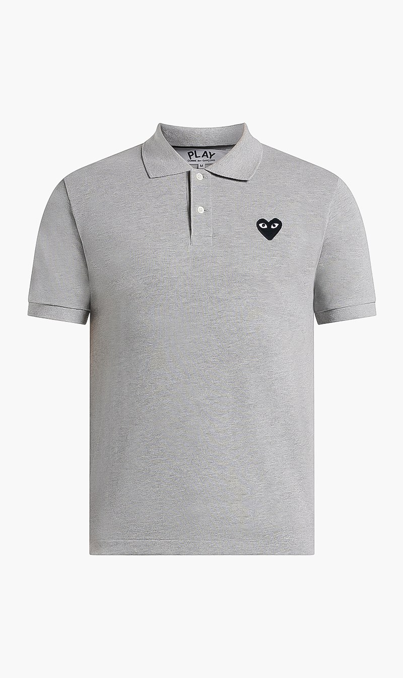 

Heart Patch Polo, Grey