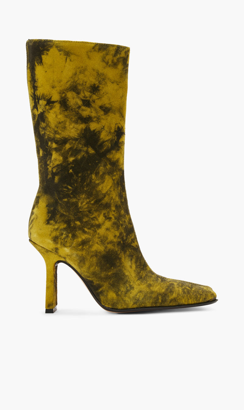

Miista Yellow Noor Yellow Boots for Women | The Deal Outlet