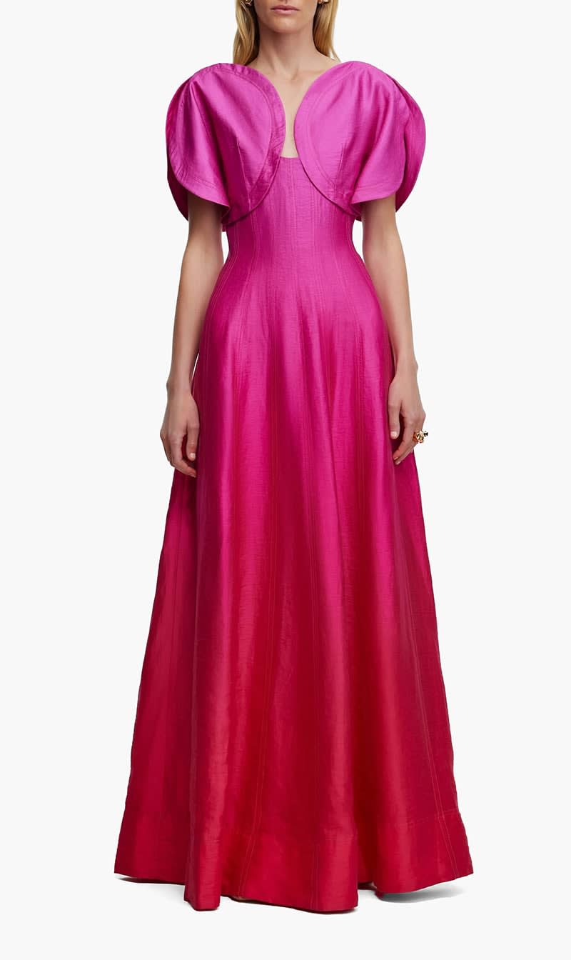 

Acler Pink Evanton Maxi Dress for Women | The Deal Outlet