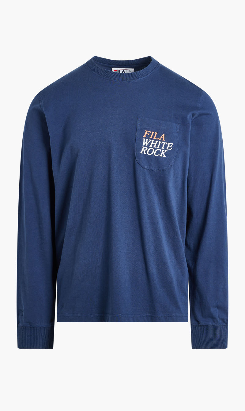

Fila Blue Franklin Graphic Long Sleeve Tee for Men | The Deal Outlet