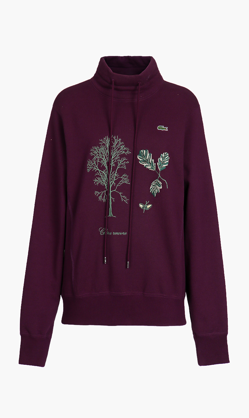 

Printed Sweatshirt, Red