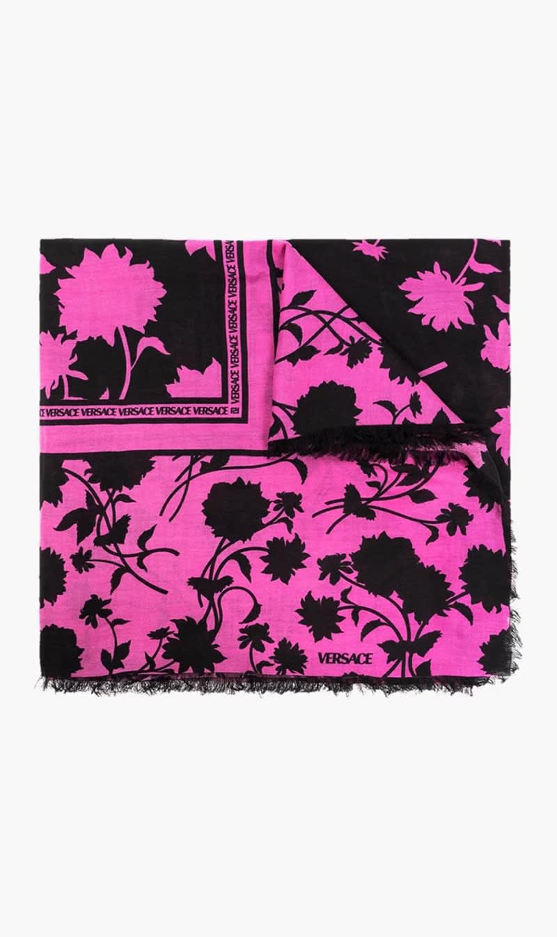 

Versace Multi-color Floral Motif Scarf for Women | The Deal Outlet
