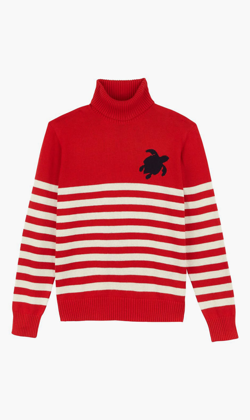 

Vilebrequin Red Cashm Rouge Sweater for Men | The Deal Outlet