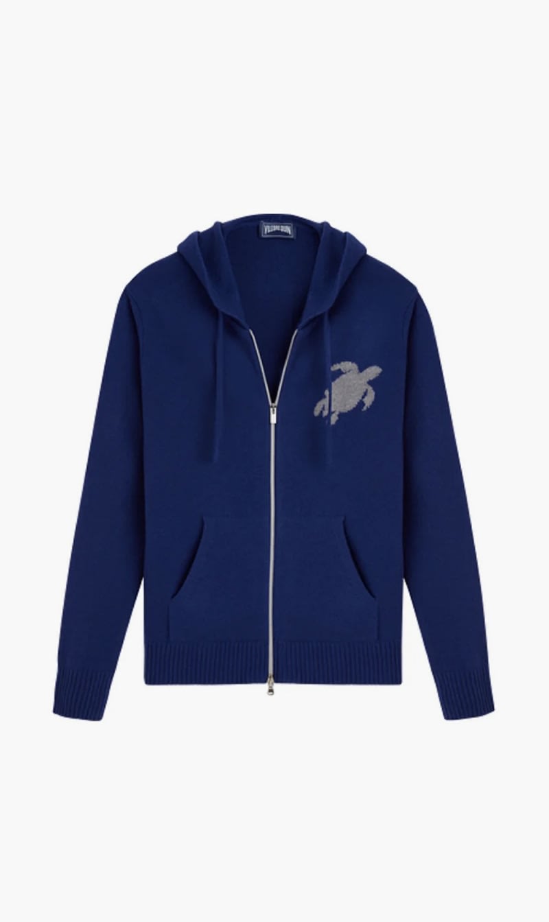 

Vilebrequin Blue Mimosas Pull Cr24 Wool Cashm Po Encre for Men | The Deal Outlet