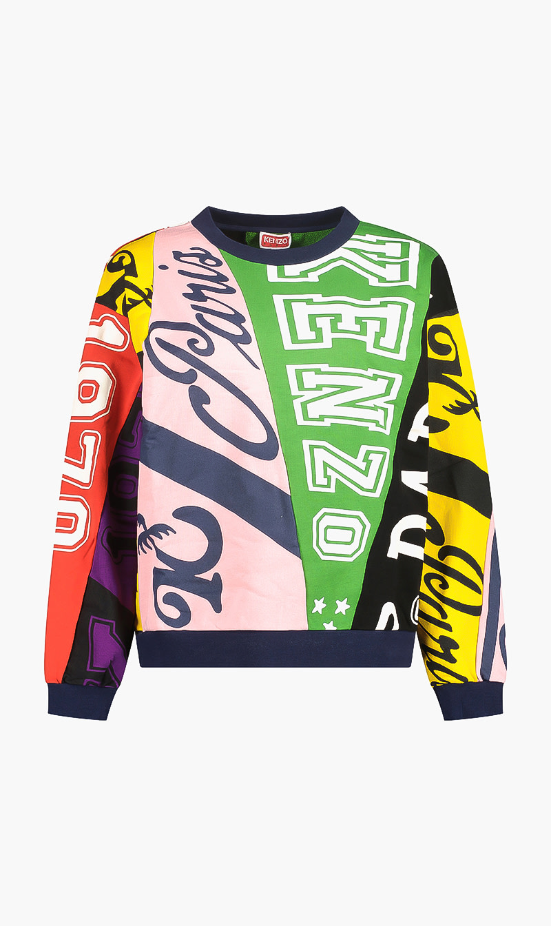 

Kenzo Pink Flags Regular Sweatshirt for Women | The Deal Outlet