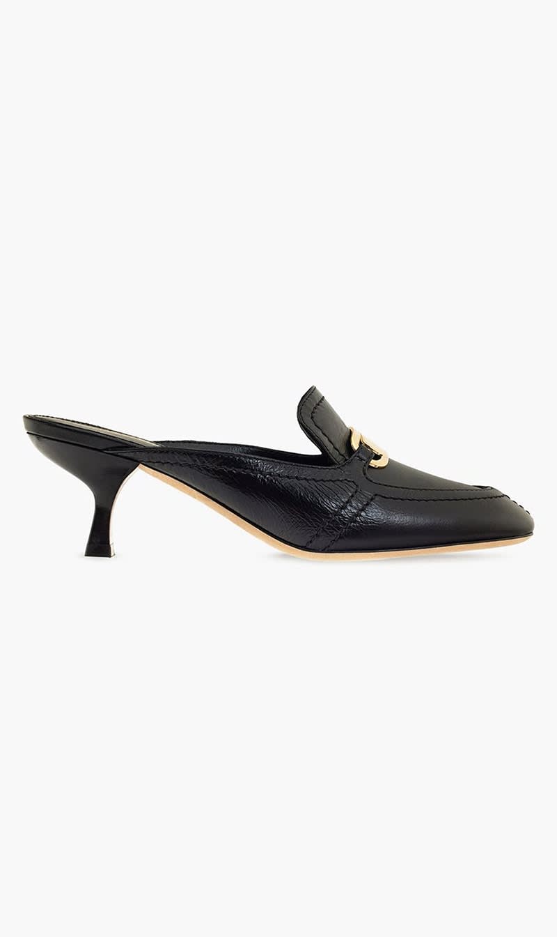 

Salvatore Ferragamo Black Eloyde Mules for Women | The Deal Outlet