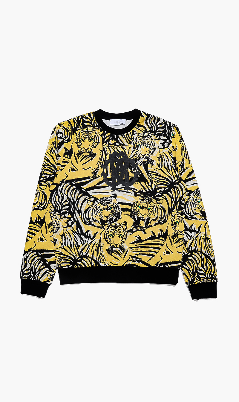 

Roberto Cavalli Tiger Print Logo Sweatshirt