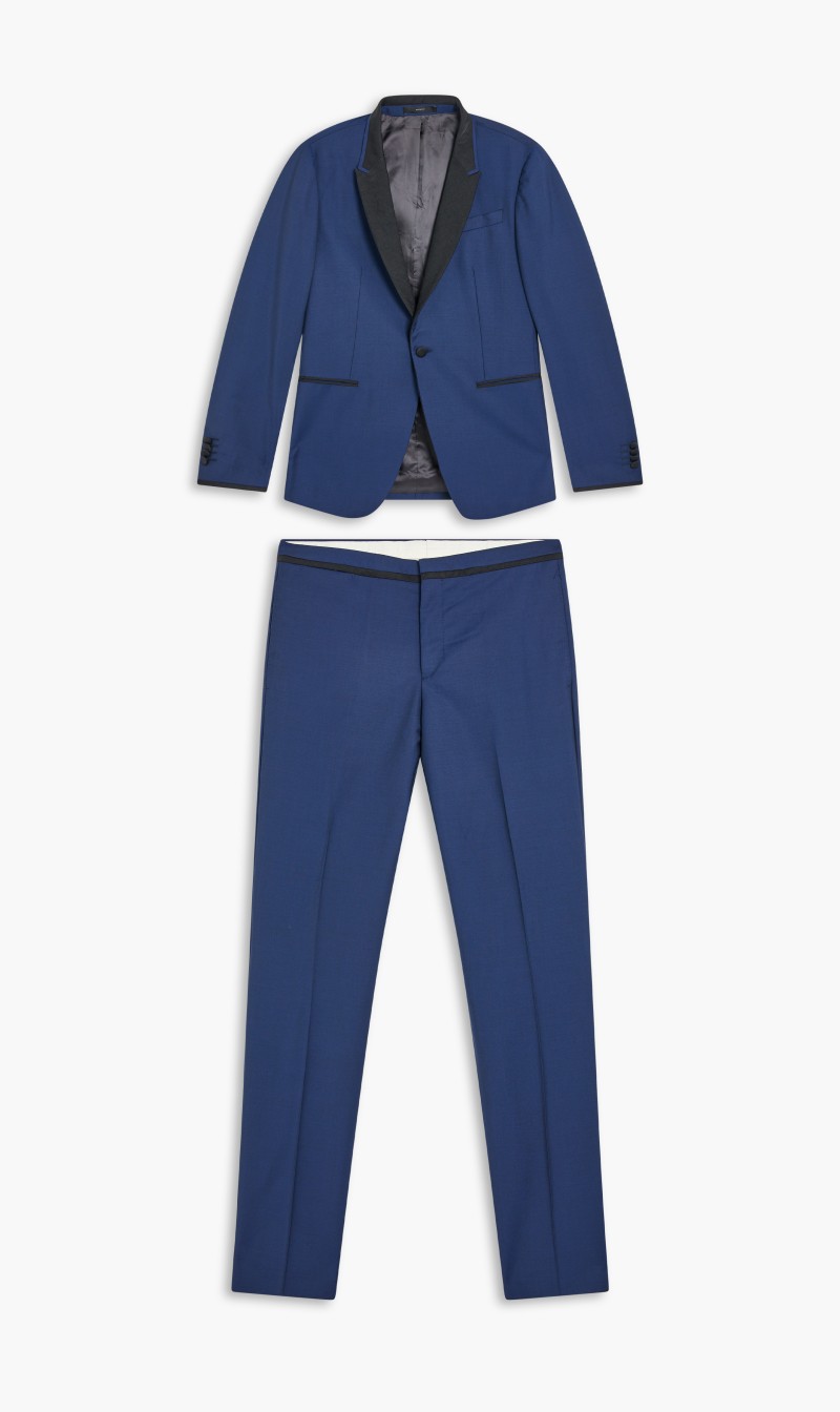

Tailored Fit Evening Suit, Black