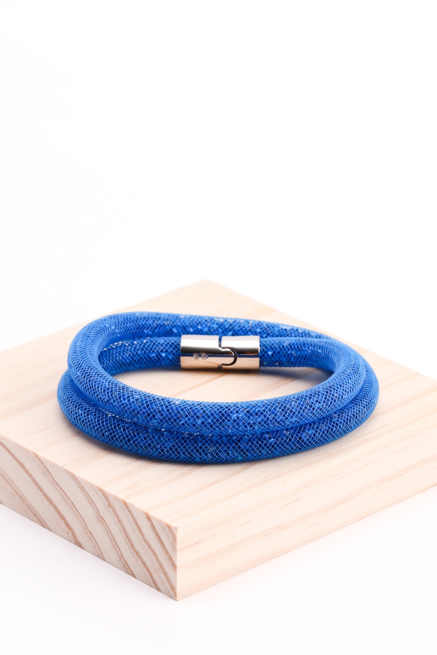 

Swarovski Stardust Double Blue Bracelet