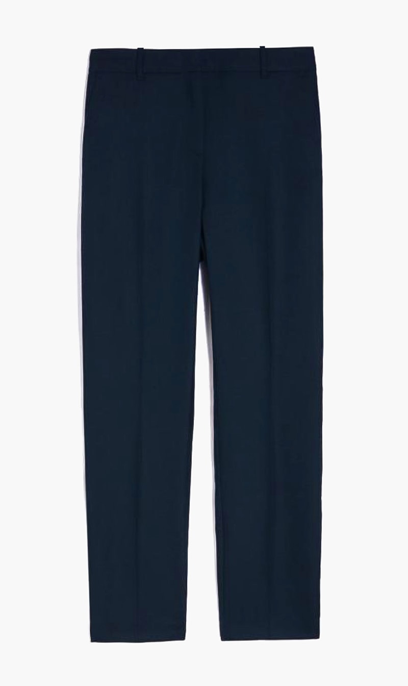 

Lacoste Blue Cotton Stretchable Trousers for Women | The Deal Outlet
