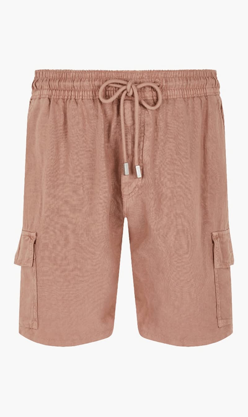 

Vilebrequin Pink Rose Linen Shorts for Men | The Deal Outlet
