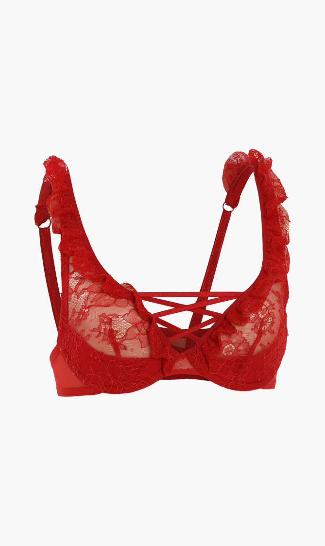

CHANTELLE Tentation Floral Lace Underwire Bra