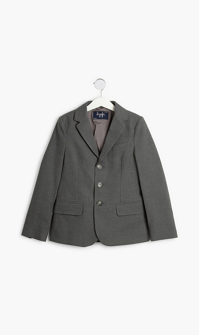 

Il Gufo Regular Fit Padded Blazer