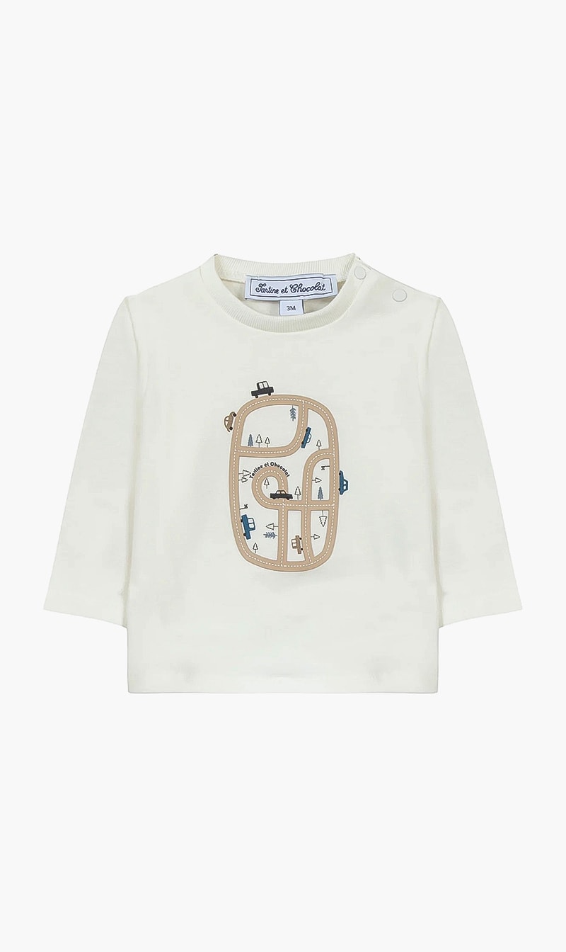 

Tartine Et Chocolat Beige Teeshirt7 for Boys | The Deal Outlet