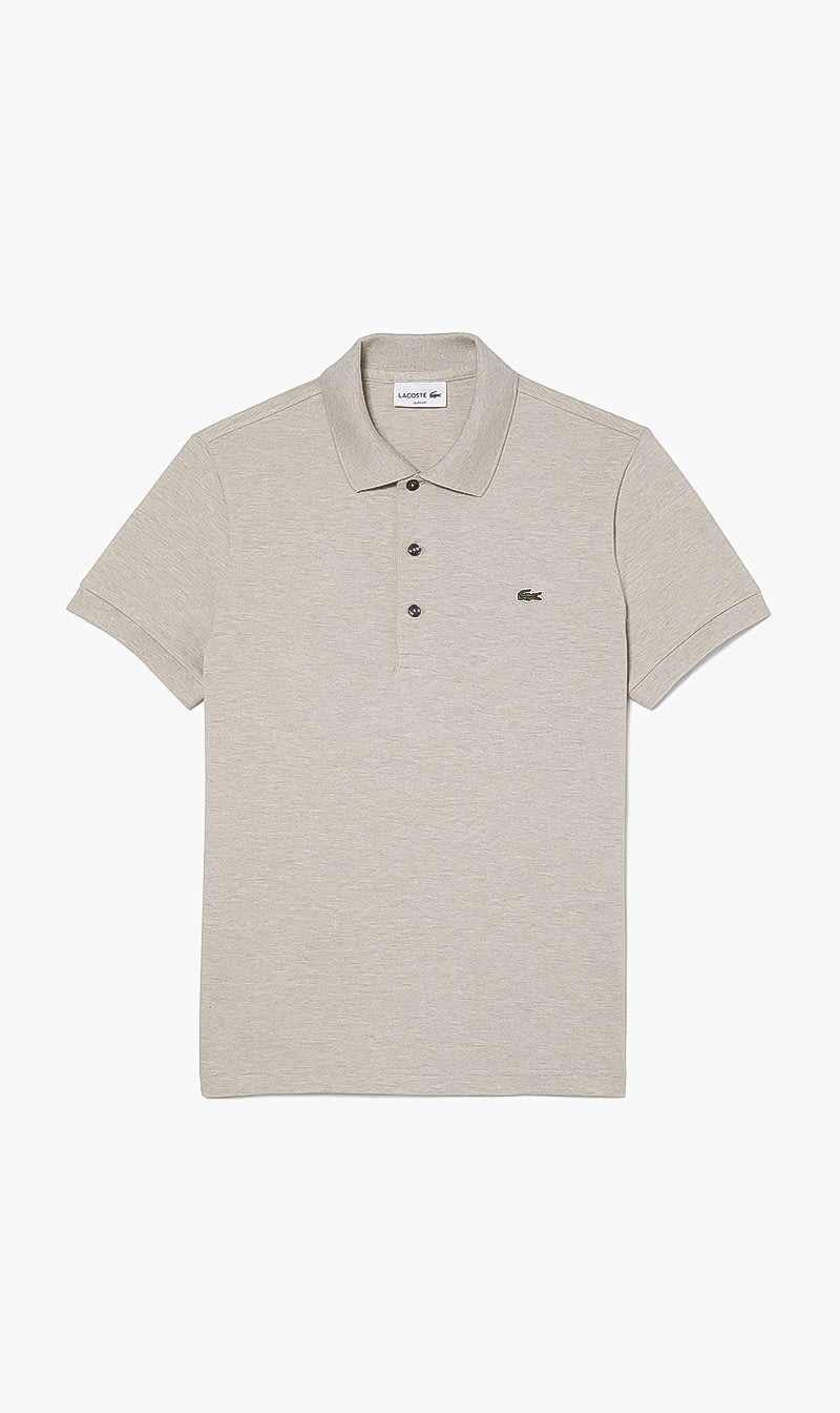 

Slim Fit Short Sleeve Polo, Grey