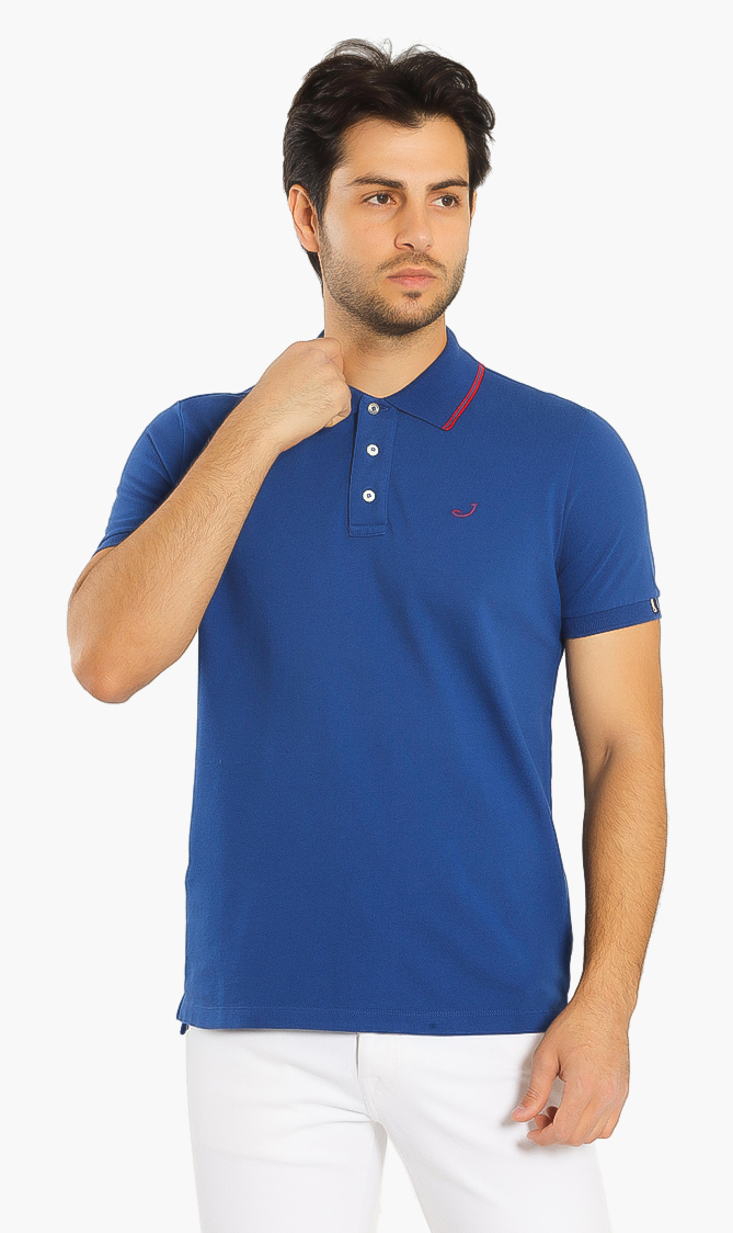 

Jacob Cohen Tipped Collar Polo Shirt