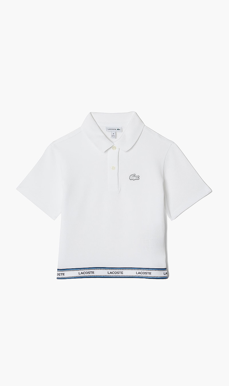 

Short Sleeve Polo, White