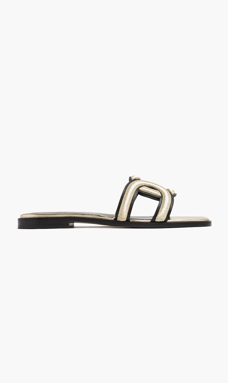 

Tod's Black Kate Sandals for Women | The Deal Outlet