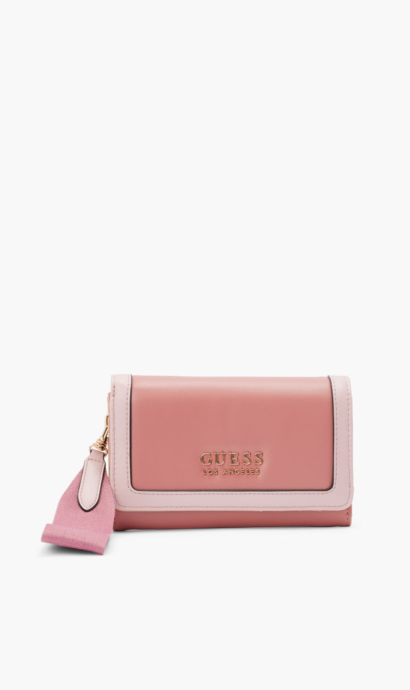 

Guess Pink Easthampton Slg Phone Organizr for Women | The Deal Outlet