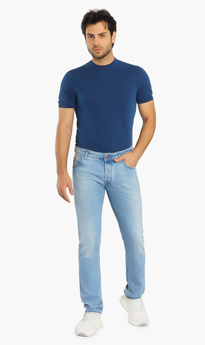 

Jacob Cohen Washed Tailored Jeans