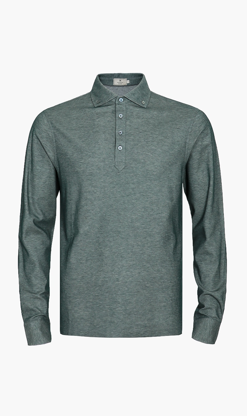 

Hackett London Multi-color Long Sleeve Polo for Men | The Deal Outlet
