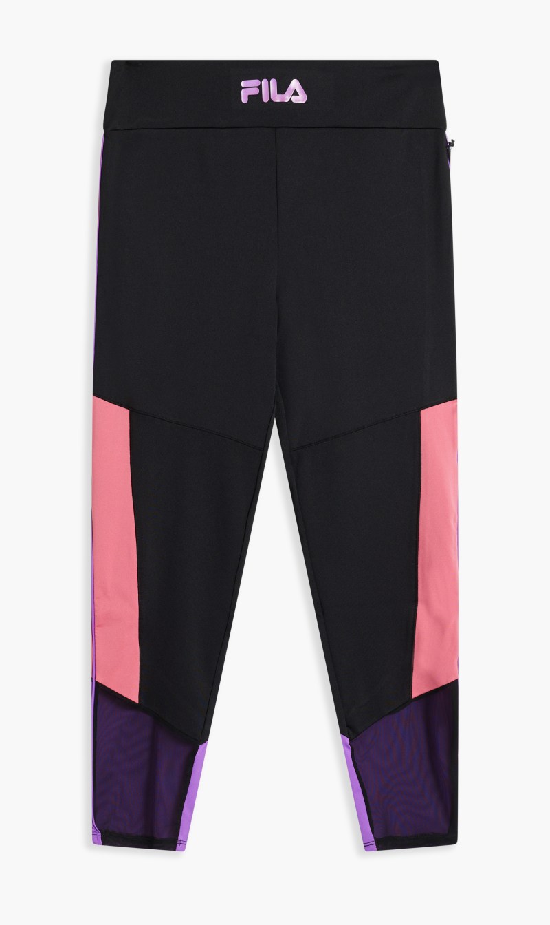 

Fila colour pop leggingblackdewberrydesert rose | the deal outlet, Black