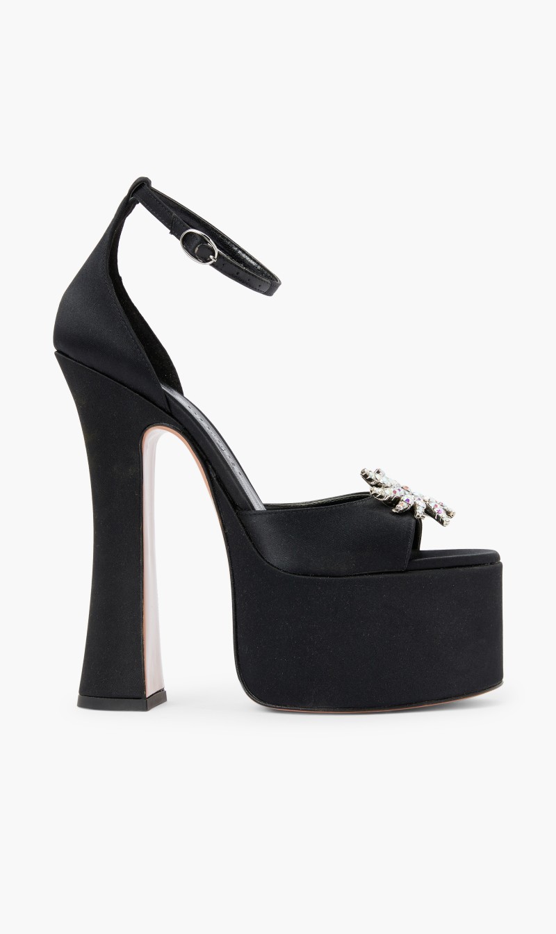 

Piferi Black Satin Wcrystal Accessory for Women | The Deal Outlet