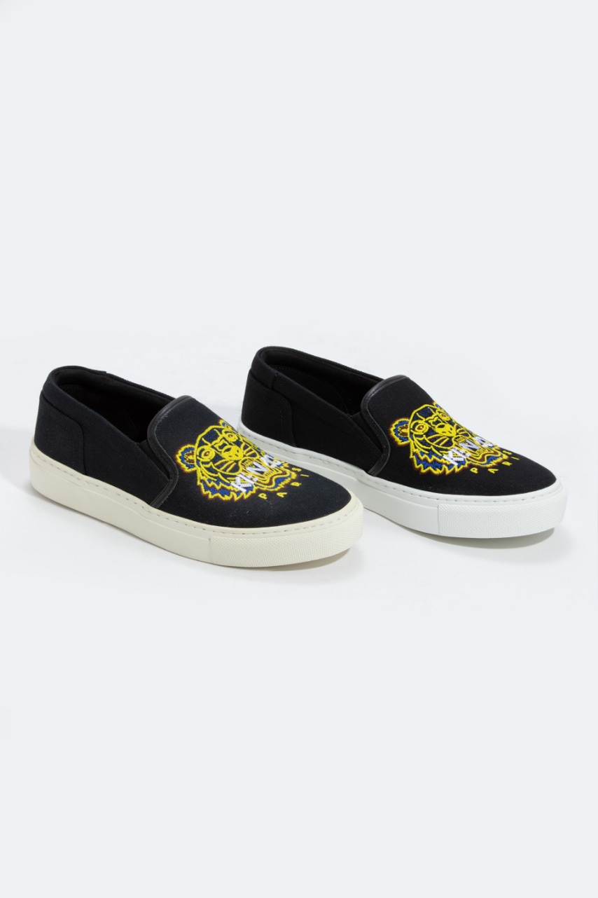 

Kenzo K-skate Tiger Slip-on Sneakers