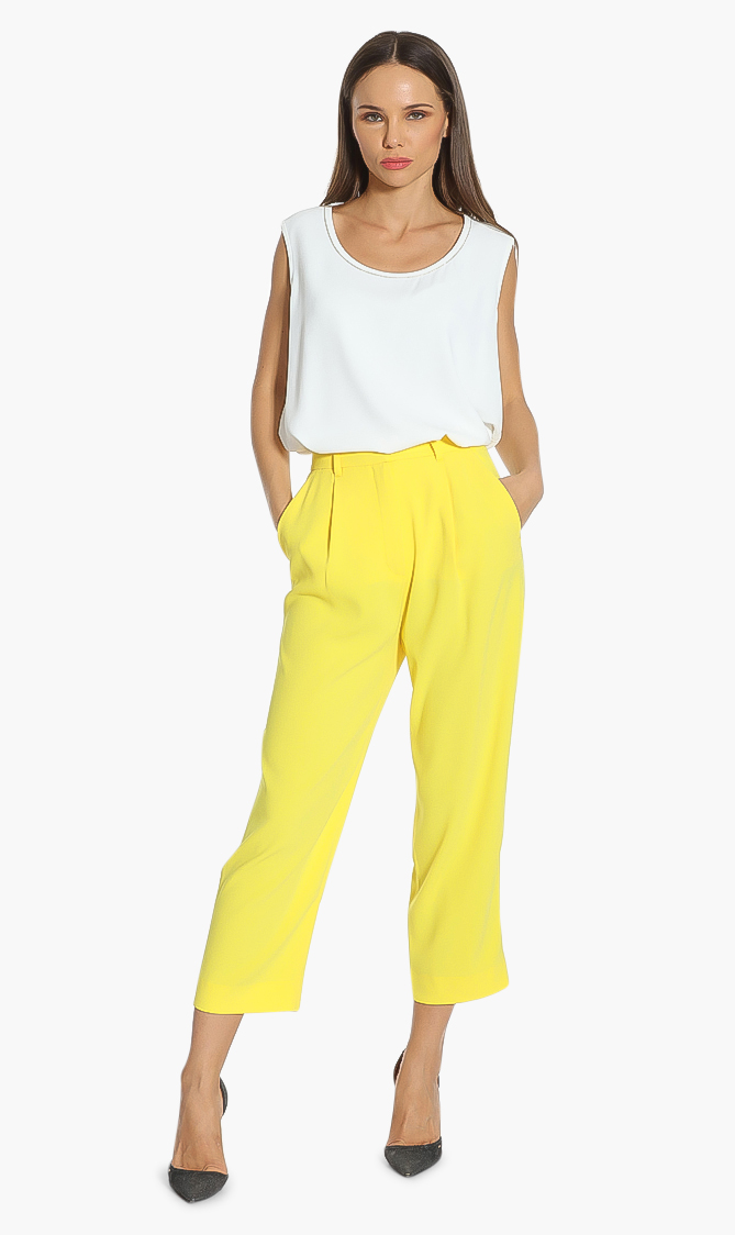 

Kenzo Plain Pleated Trousers