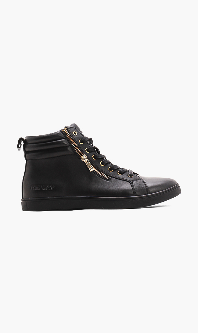 

REPLAY Jesim Leather High Sneakers