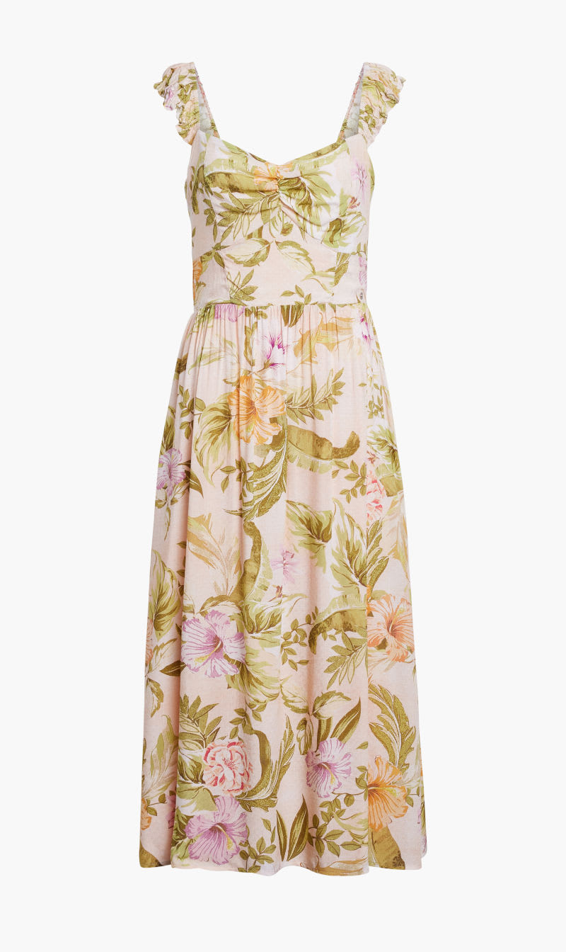 

Guess Multi-color Susanna Midi Dress for Women | The Deal Outlet