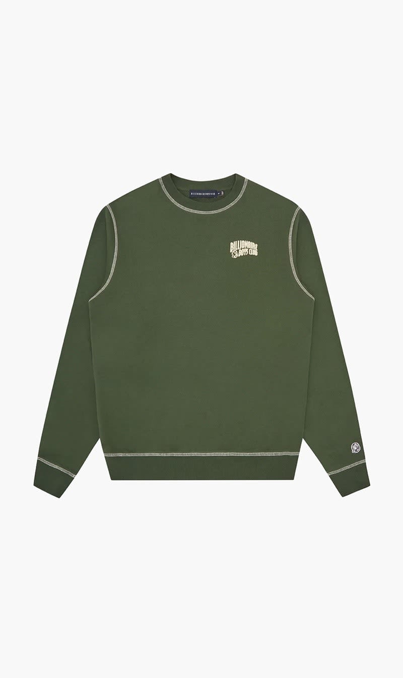 

Billionaire Boys Club Green Arch Logo Contrast Stitch Hoodie for Men | The Deal Outlet