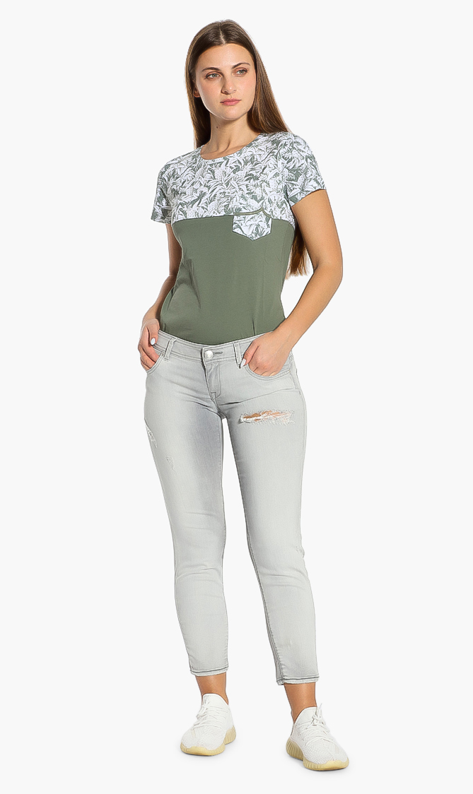 

JACOB COHEN Kristel Jacquard Stretch Jeans