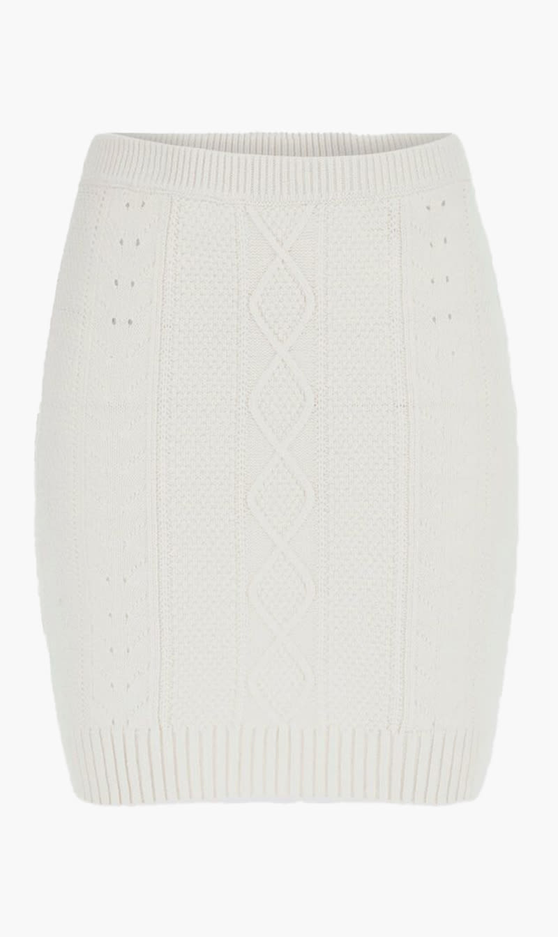

Guess Beige Brielle Skirt Swtr for Women | The Deal Outlet