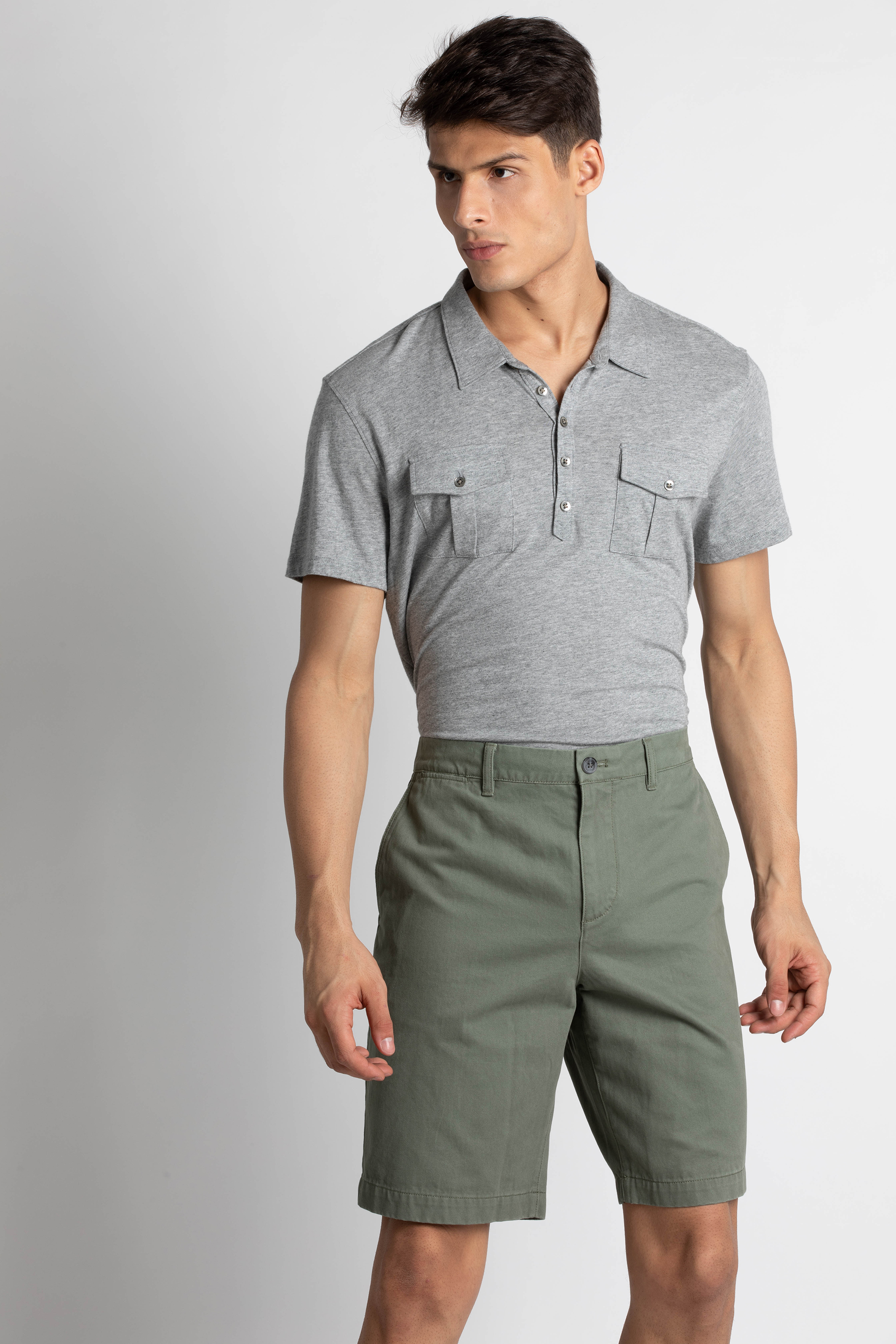 

Lacoste Solid Bermuda Shorts