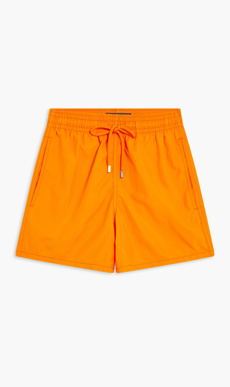 

Vilebrequin Orange Matcha Solid Shorts for Men | The Deal Outlet